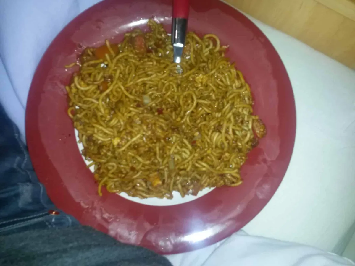 egg fried noodles