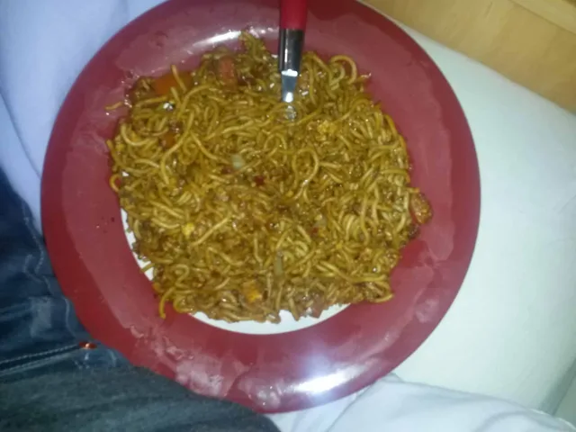 egg fried noodles