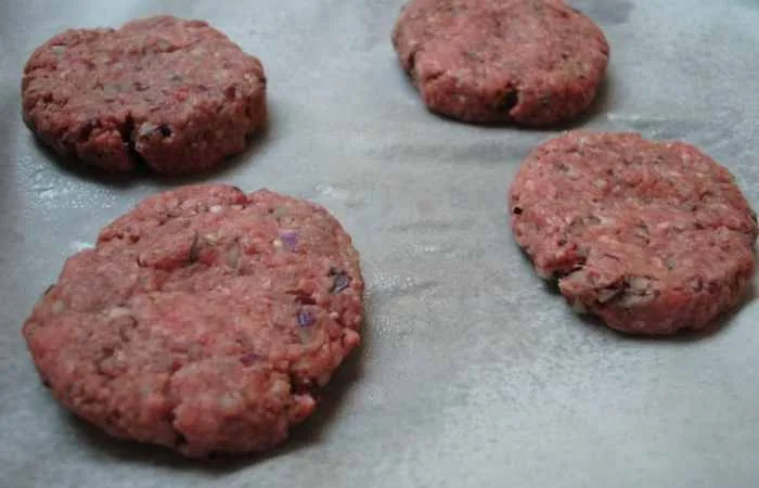 3 ingredient homemade burgers 7