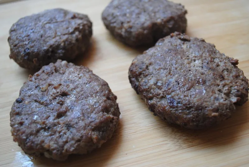 3 Ingredient Homemade Beef Burgers Recipe