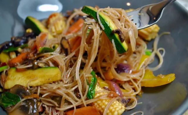 5 A Day Vegetable Vegan Stir Fry Recipe - 1