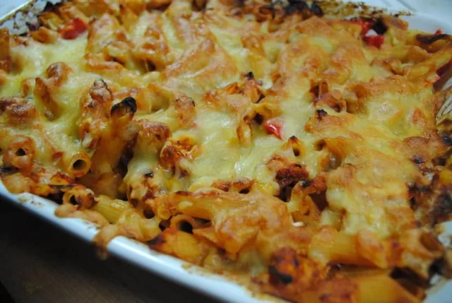 BBQ Chicken Pasta Bake Recipe