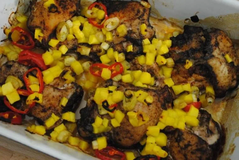 Caribbean-style sunshine chicken recipe - 1