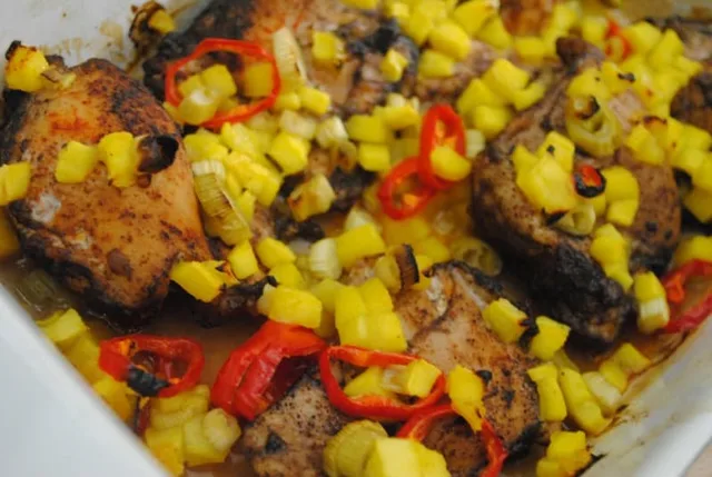 Caribbean-style sunshine chicken recipe