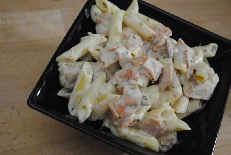Creamy Chicken and Bacon Pasta Recipe