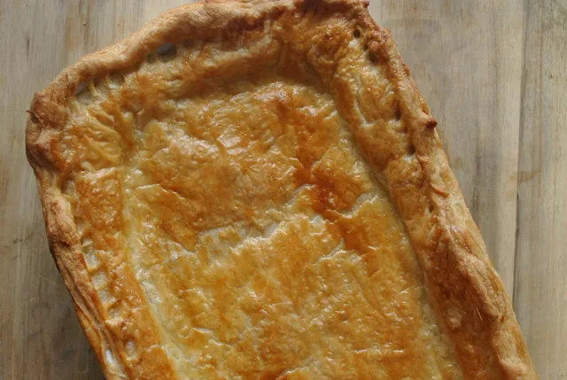 Creamy Chicken and Mushroom Puff Pastry Pie Recipe - 1