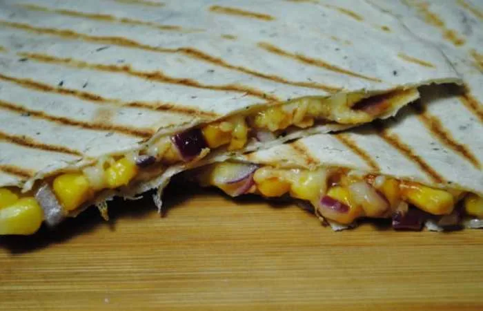 Crunchy BBQ Quesadillas recipe - 2