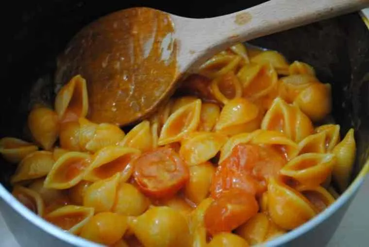 Easy Cheese Tomato Pasta Recipe - 2