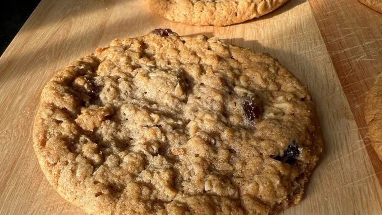 Easy Vegan Oat and Raisin Cookies Recipe