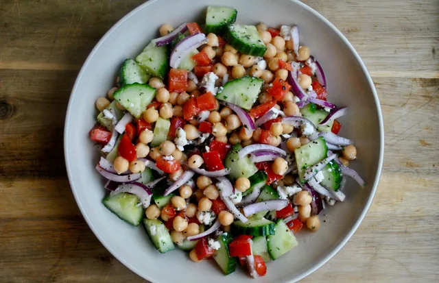 Mediterranean Chickpea Salad Recipe