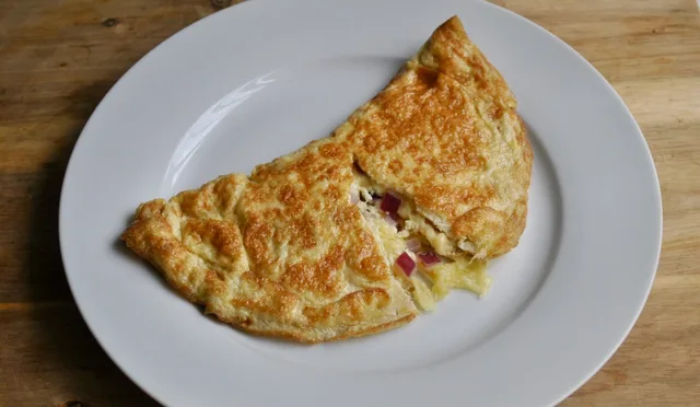 Cheese onion Omelette recipe - 5