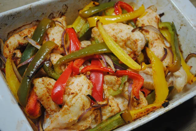 One Dish Delicious Chicken Fajitas Recipe - 1