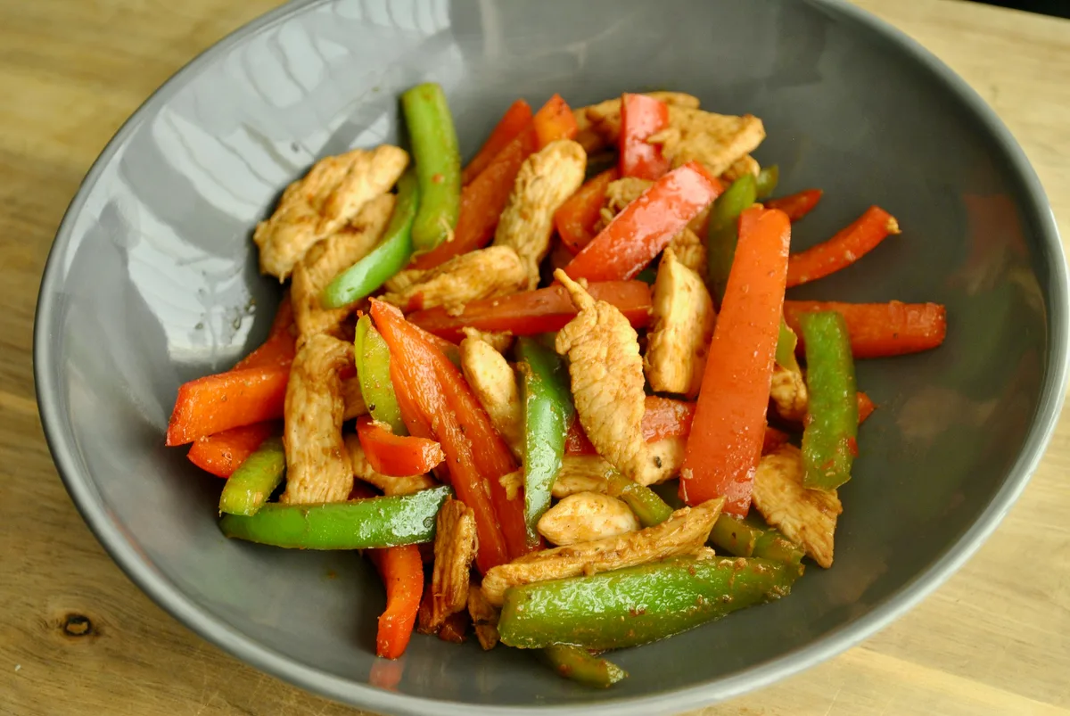 Piri piri stir fry chicken recipe - 2