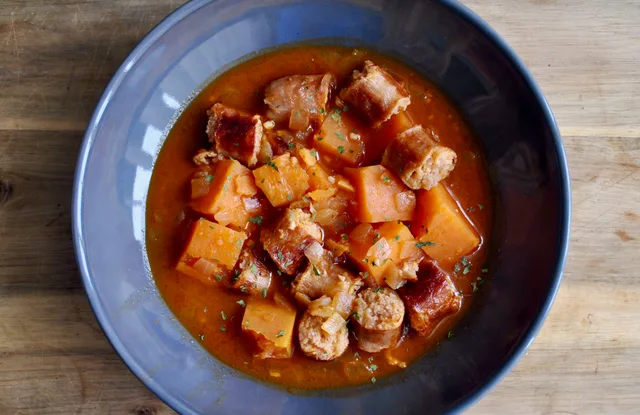 Quick Sausage and Sweet Potato Casserole Recipe - 1