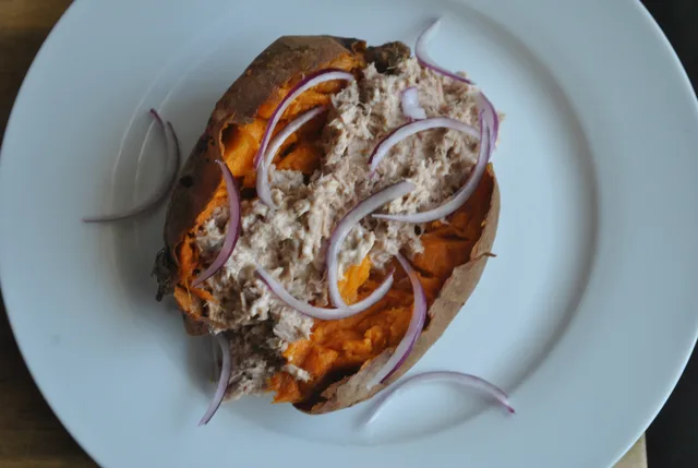 Quick microwave Sweet Jacket Potato recipe - 3