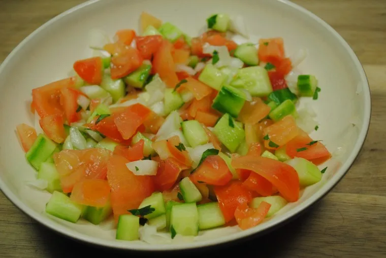 Simple Moroccan Salad Recipe - 2