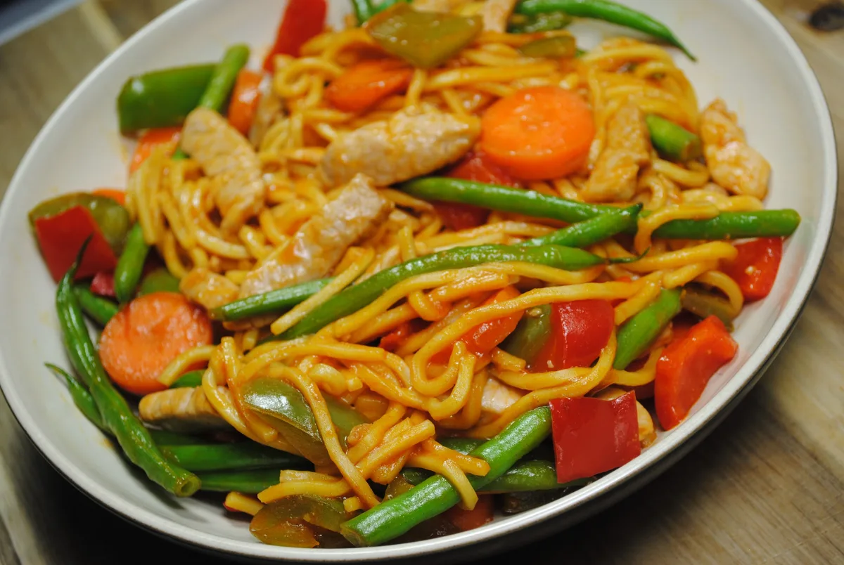 Simple Sweet and Sour Pork Stir Fry Recipe - 2