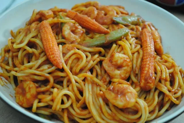 Super Healthy Prawn Spaghetti Recipe