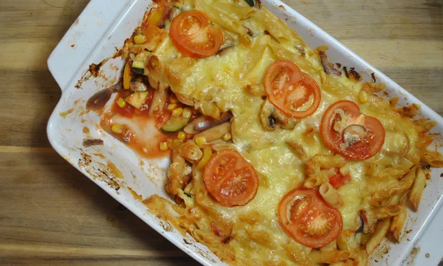 Super Vegetarian Pasta Bake Recipe - 4