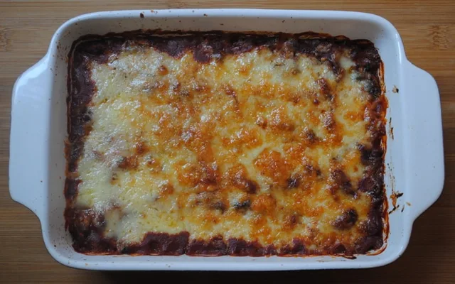 Vegetarian Beany Bake student recipe