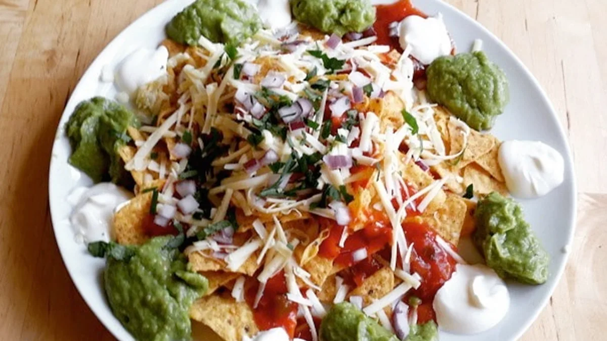 Zingy vegetarian nachos recipe