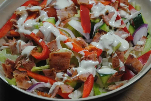 Scrummy Bacon Salad Recipe