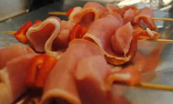 bacon turkey kebab 2