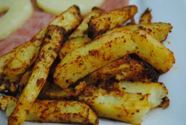 Seasoned Sweet and Spicy BBQ Fries Recipe