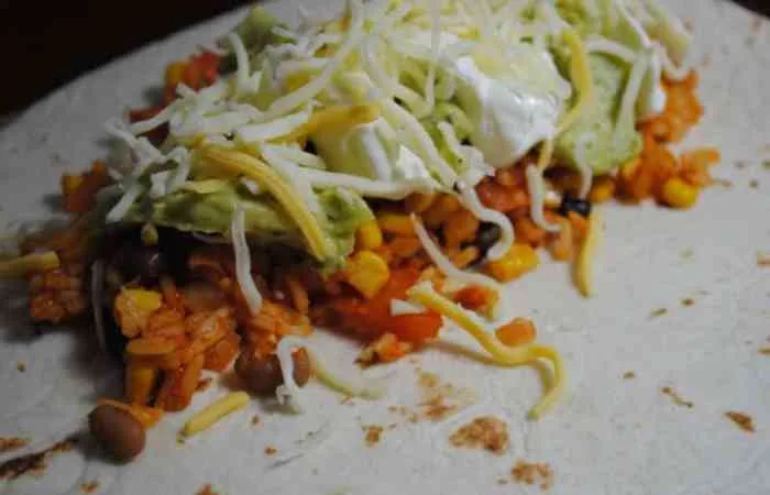 burrito rice student recipe - 4