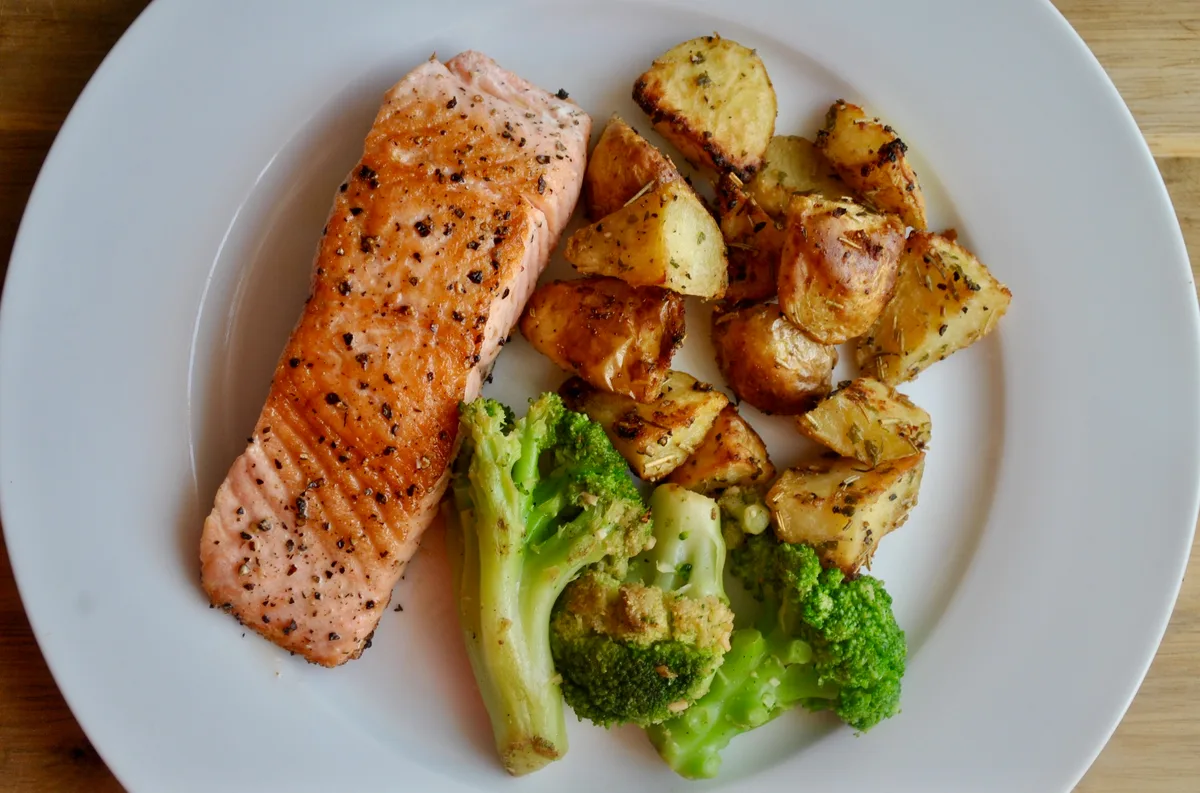 butter fried salmon recipe - 1 (1)