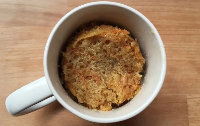 Carrot cake in a mug recipe how to