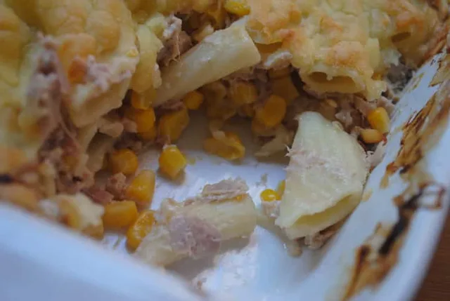 Easy peasy creamy tuna pasta bake student recipe