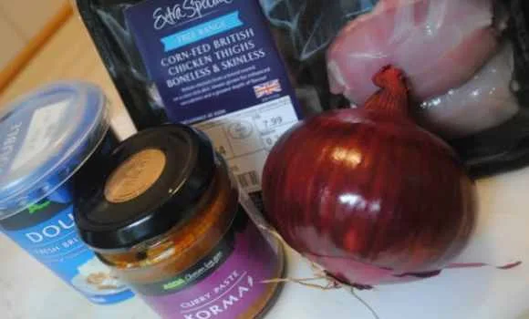 chicken korma student recipe 1