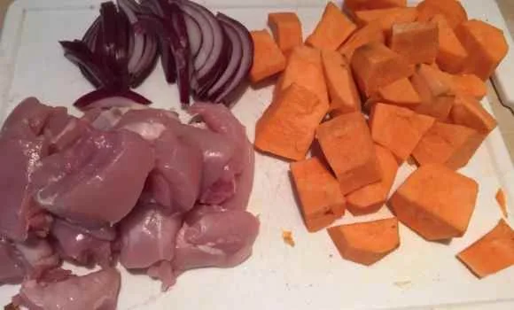 chicken sweet potato curry 1