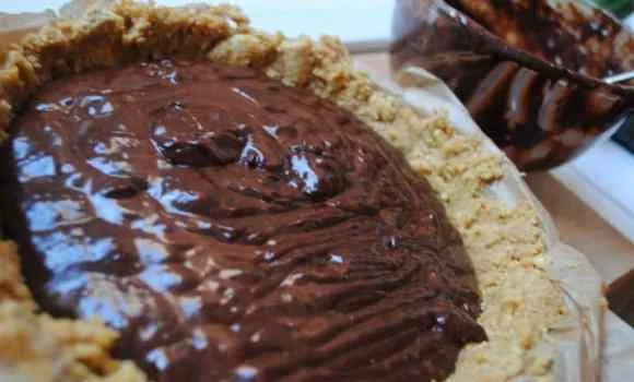 chocolate tart how to recipe 07