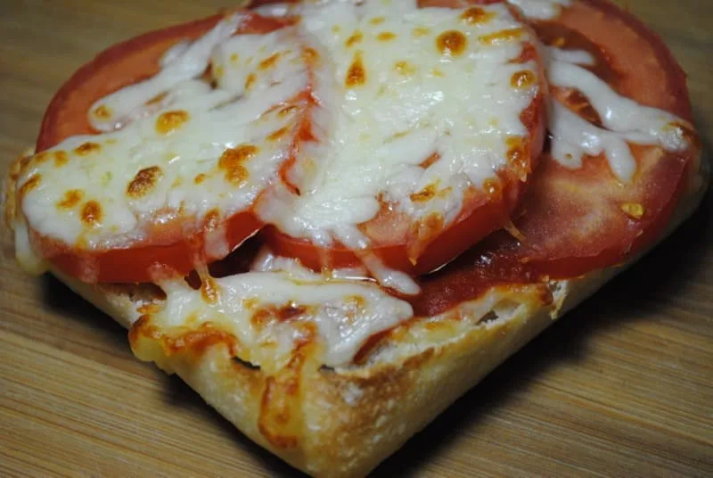 Simple Ciabatta Tomato Pizza Bites recipe