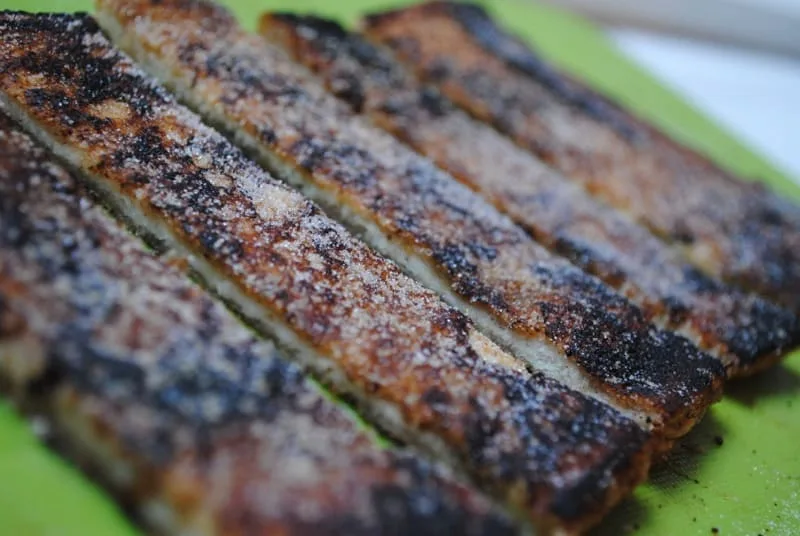 Sweet and delicious cinnamon french toast