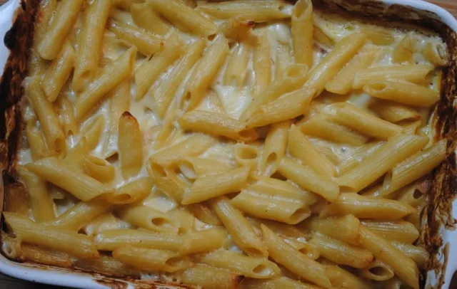 cream of chicken pasta bake recipe