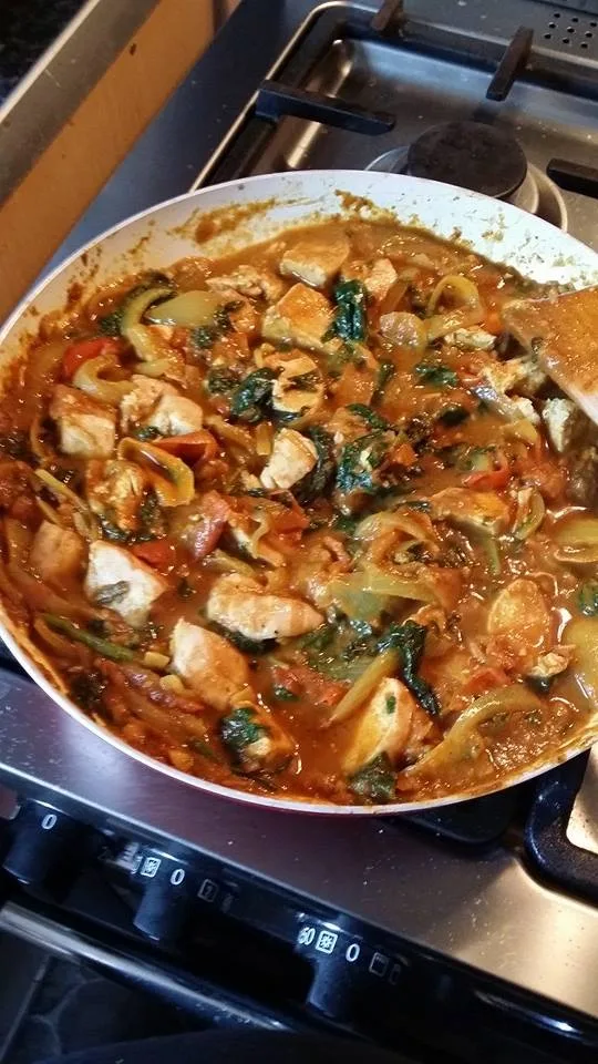 Nice n Spicy Curry student recipe