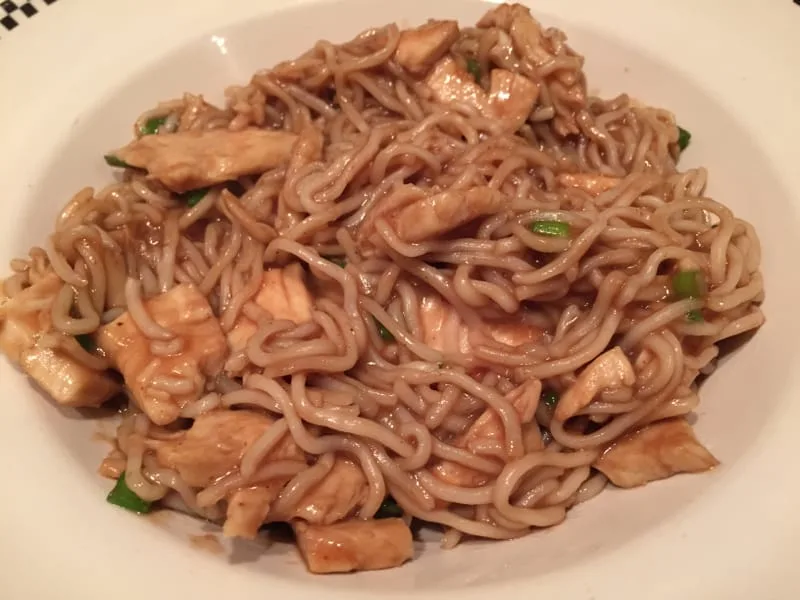 hoi sin chicken noodles recipe