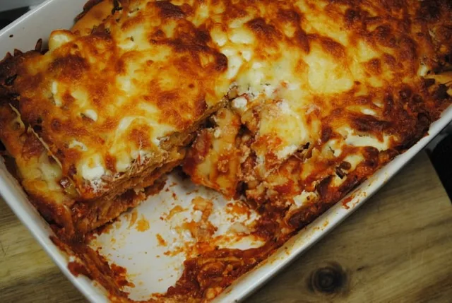 Leftover Pizza Lasagne Recipe