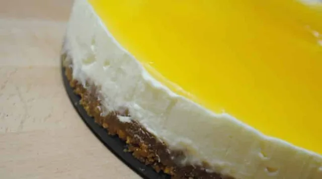 Chilled Mango Cheesecake Recipe