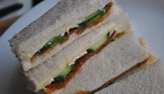 marmite cucumber cheese sandwiches recipe - 1