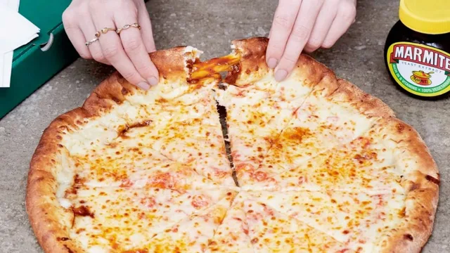 marmite stuffed pizza crust