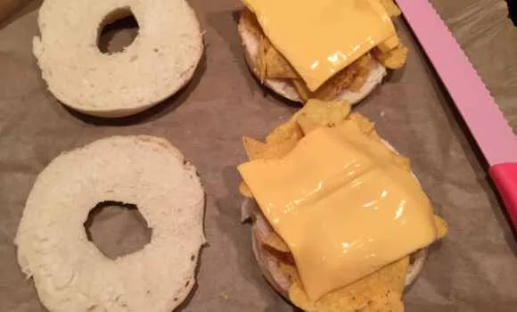 nacho bagel 2