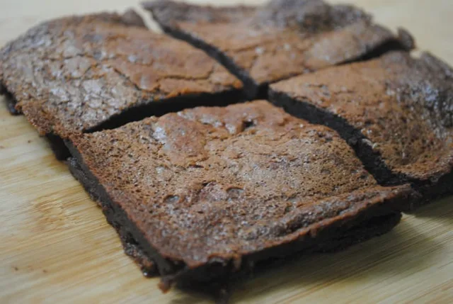 Two Ingredient Nutella Brownies