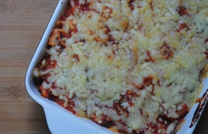 pizza pasta bake