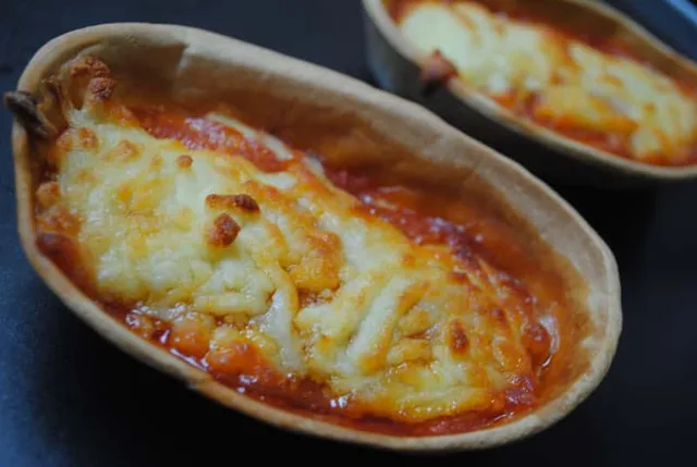 Soft Taco Pizza Boats Recipe