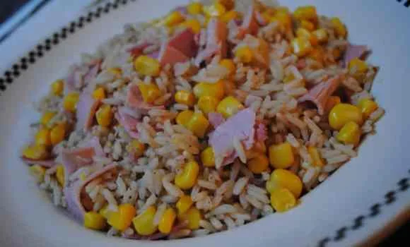 rice ham fried 2