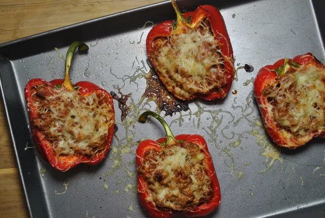 roasted stuffed peppers recipe - 2